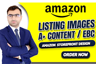 design amazon product photos, amazon a plus content and amazon storefront