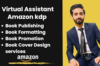 amazon KDP virtual assistant