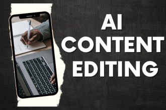 edit and proofread 1000 words of ai writing