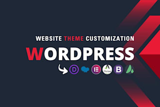 design website by divi, elementor, wpbakery, avada or thrive