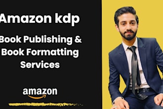 do amazon kdp book publishing and kdp book formatting