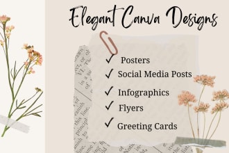 design educational materials on canva
