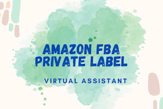 be a service provider for private label amazon fba