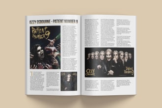 design page layout for your book and magazine