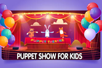create puppet show for kids