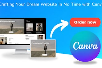 create your canva website in 12 hours