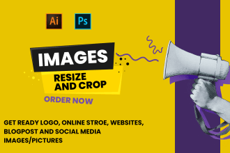 crop and resize images,pictures and logo in png,jpeg,vector