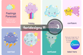 design any kind of flashcards