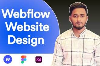 develop or design webflow website, figma to webflow, webflow expert