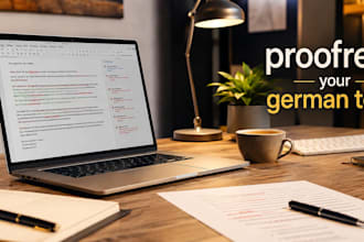 proofread and correct your german texts