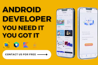 do mobile app development, android app and ios app development, kotlin app