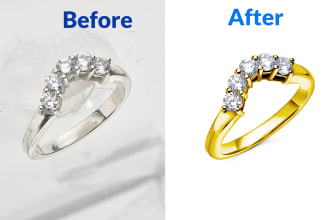 touch up jewelry and photo color correction
