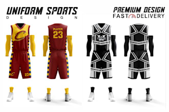 make creative custom basketball uniform jersey design