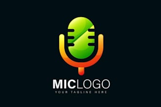 design unique broadcast stream assets and logo for you