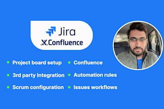 setup jira, confluence, and automation rules for your project