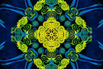 create psychedelic art for tie dyes, albums, tshirts, and more