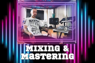 be your hip hop, edm, dubstep mixing and mastering engineer
