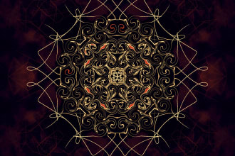 create psychedelic art for tiedyes, albums, tshirts, and more