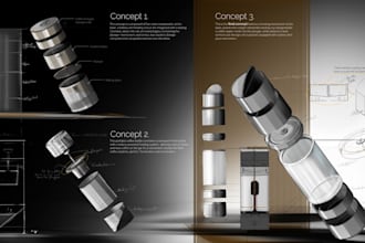 design, sketch and develop your product concept