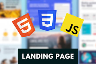 make a responsive landing page