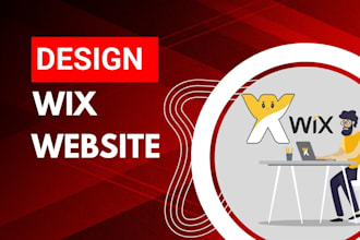 design wix website, redesign wix website or wix business website