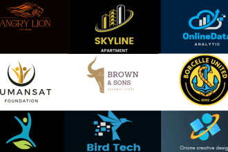 do minimalist, modern classic logo design