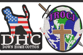 do embroidery digitizing into dst file only one hour