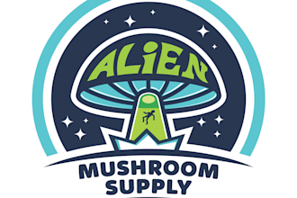 do make an modern custom mushroom logo
