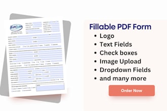 create fillable pdf form