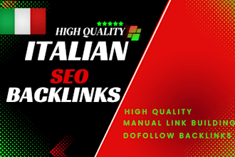 do italy high quality backlink italian seo link bulding