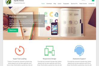 create your wordpress site
