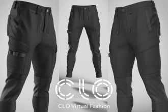 create high quality 3d clothes rendering