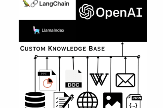 integrate your knowledge base with openai using llamaindex and langchain