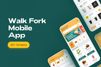 design creative mobile app UI in figma