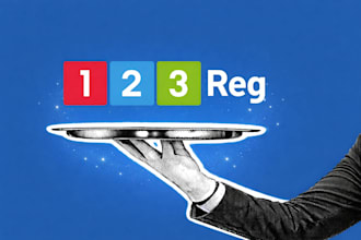 design a professional website on 123 reg builder