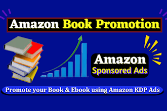 do book promotion and ebook promotion using amazon KDP ads
