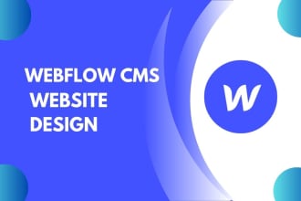 be expert webflow website designer, developer, and figma to webflow conversion