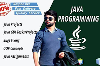 do java console, oop, swing, and javafx programming projects