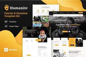 design non profit charity website 501c3 fundraising website with donation