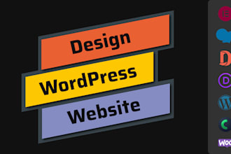 design, redesign, revamp, modify or customize wordpress website