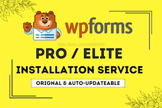 activate wpforms pro elite or gravity and fluent forms
