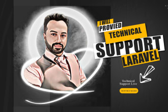 provide technical support PHP laravel projects