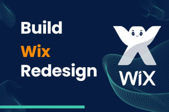 build wix website wix website design and develop wix website