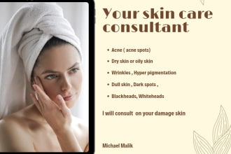 consult on your skin care and beauty tips with natural ingredients