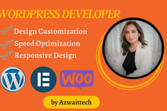 create responsive website design and development with wordpress cms
