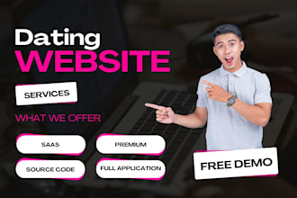 create dating website as per your requirements