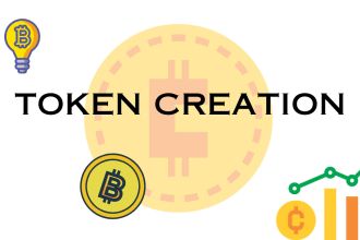 create and deploy erc20, bep20, trc20, hedera, sui and algo tokens