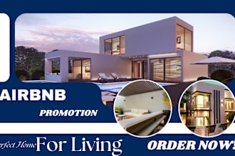 conduct viral airbnb promotion, vrbo, booking listing promotion, airbnb traffic