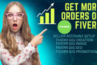 make fiverr gig description, tags, title, images and seo