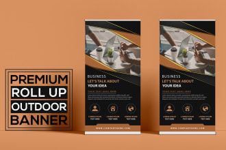 be your retractable roll up  banner designer